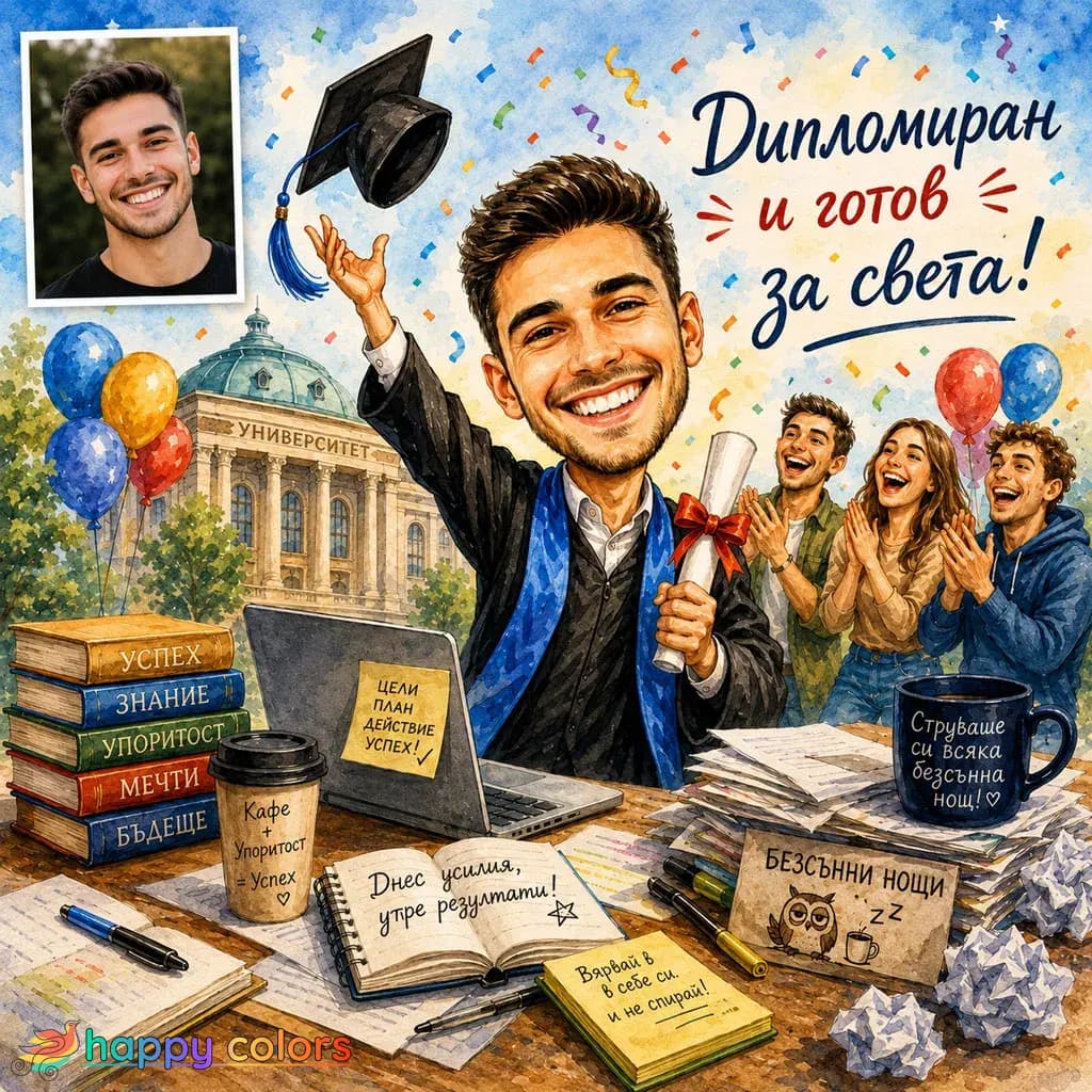 Големият ден на дипломирането