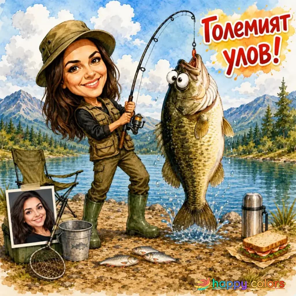 Шараните не могат да ѝ устоят...