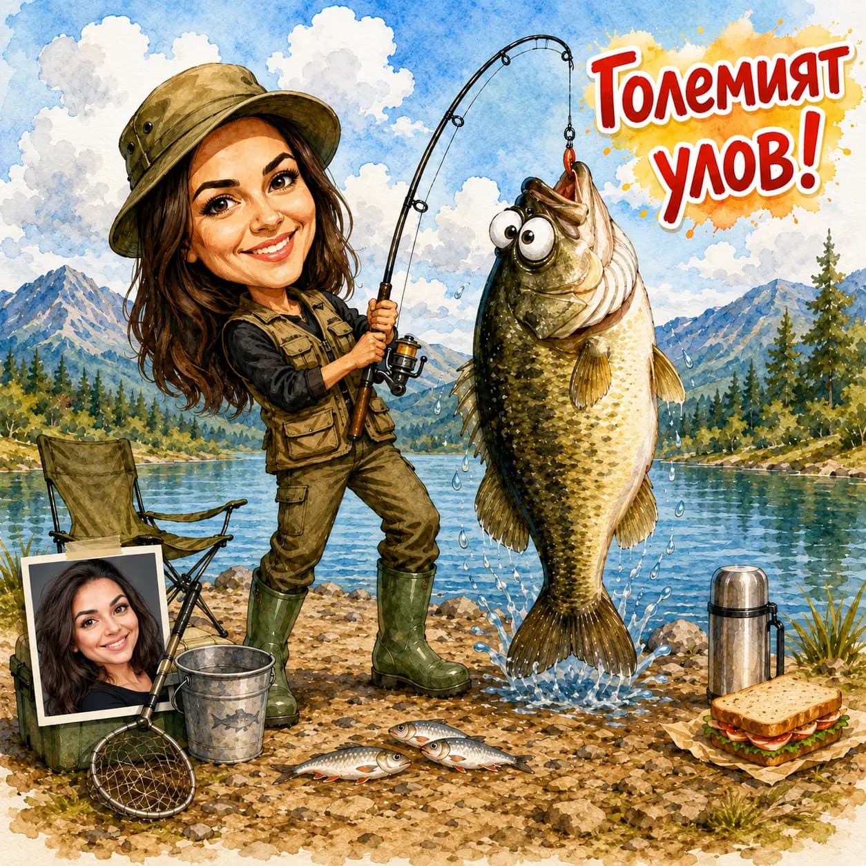 Шараните не могат да ѝ устоят...