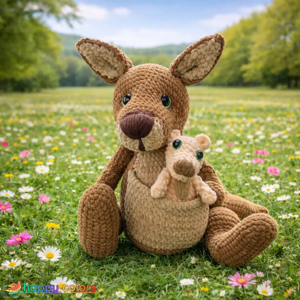 Kaya and Koki – Mother Kangaroo with Baby